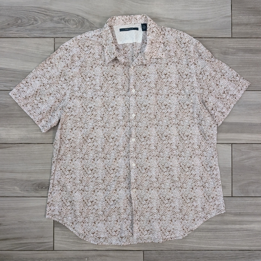 Perry Ellis Floral Button Up